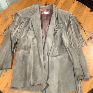 Kenar - women’s suede jacket - pre-loved - Size Small